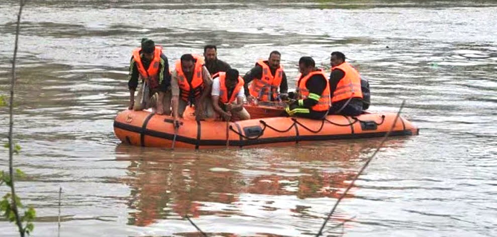 Pravara River SDRF Boat