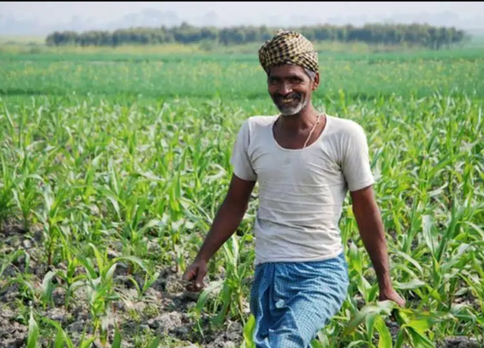 happy farmer