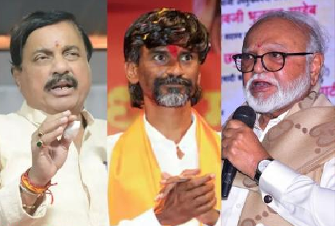 छगन भुजबळ मनोज जरांगे-पाटील