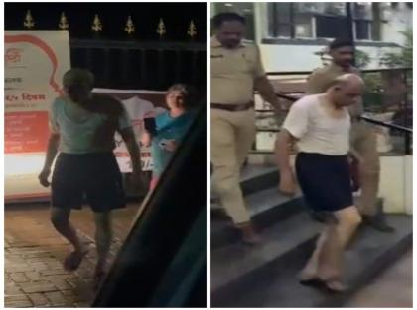 शिवसृष्टी गेटवर लघुशंका प्रकरण