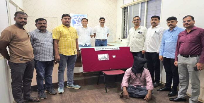 सांगलीत देशी बनावटीचे पिस्टल व दोन जिवंत काडतुसे जप्त