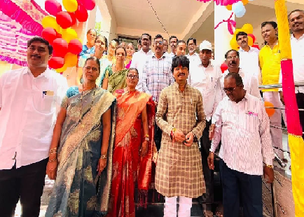 आ. गोपीचंद पडळकर यांच्या हस्ते शाळा इमारतीचे लोकापर्ण