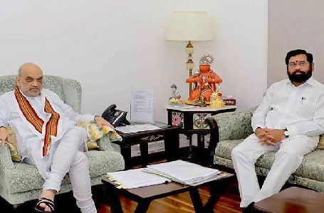 एकनाथ शिंदे अमित शहा