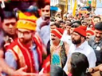 शिंदे - आदित्य ठाकरे