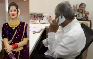गौतमी पाटील अपघात- चंद्रकांत पाटील फोन