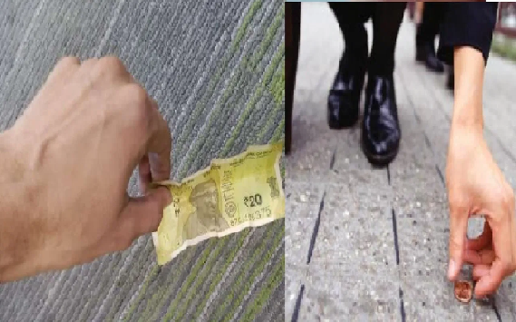 पैसे सापडले आध्यात्मिकज्ञान