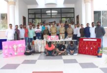 झरे बँक चोरी प्रकरण उघड ; ३ कोटी २५ लाख ५४ हजारांचा मुद्देमाल हस्तगत ; चार आरोपी जेरबंद