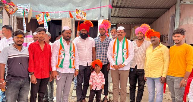 आटपाडी करगणी येथे ‘आण्णा आप्पाच्या कुरघोड्या’ वेब सिरीजच्या कलाकार